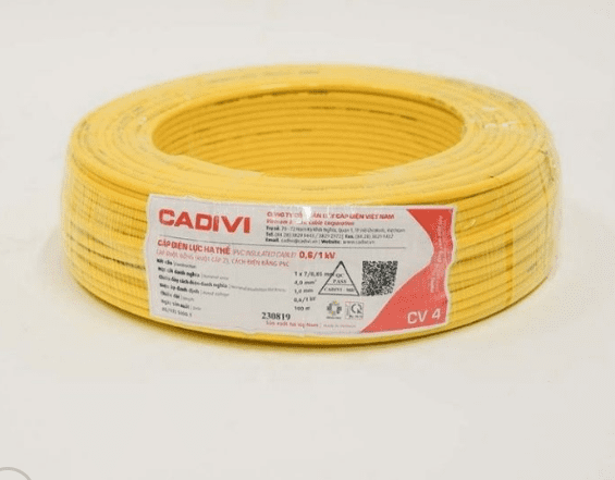 Dây điện Cadivi 4.0 mm