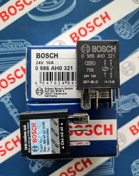 Rơ le 4 chân 24V BOSCH